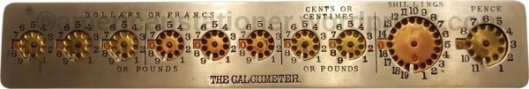 calcumeter pounds wm sm